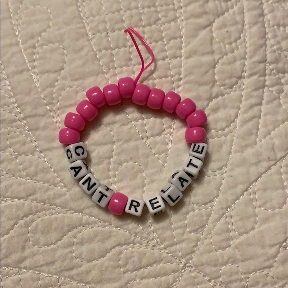 Can’t relate bracelet